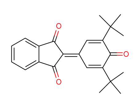2-(3,5-di-tert-butyl-4-oxo-cyclopenta-2,5-dienyliden)-indan-1,3-dione