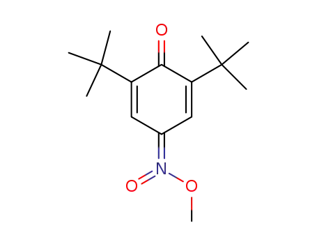 4-(methyl-aci-nitro)-2,6-di-t-butylcyclohexa-2,5-dienone
