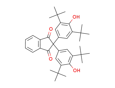 2,2-bis[3,5-di(tert-butyl)-4-hydroxyphenyl]-1Hindene-1,3(2H)dione
