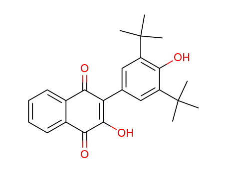 2-(3,5-di-tert-butyl-4-hydroxyphenyl)-3-hydroxy-1,4-naphthoquinone