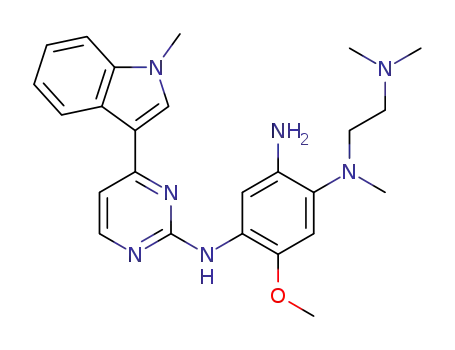 N?2?[[2?(dimethylamino)ethyl]methylamino]?4?methoxy?5?[[4?(1?methyl?1H?indole-3-yl)-2-pyrimidinyl]amino]aniline
